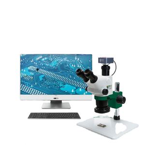 BST-X65S 6.5X-65X 금속 쌍안 스테레오 현미경 PCB 수리 시계 전화 검사 도구 - Product Image 1