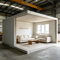 Maison conteneur préfabriquée en kit pour salon et chambre