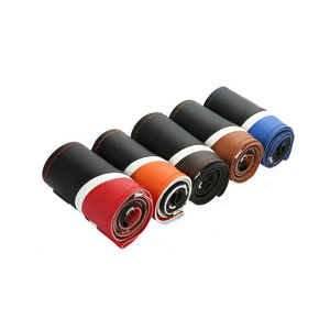 Housse de volant en cuir artificiel pour Mercedes Benz W220 W215 S430 S500 <span class=keywords><strong>CL500</strong></span> <span class=keywords><strong>2000</strong></span> 2001 2002 200 - Product Image 6