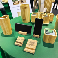 Support de bureau universel en bois écologique pour tablette et téléphone portable, logo personnalisé, couleur personnalisée, cadeaux promotionnels modernes