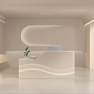 Muebles Comerciales de Diseño Moderno, Color Personalizable, para Hoteles, Oficinas, Edificios, Supermercados, Mostradores de Recepción - Product Image 1