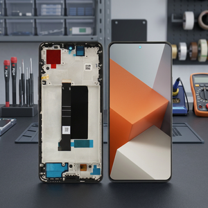 MS Elite tto Series ขายส่งสำหรับ Xiaomi redmi Note 13 Pro 5g วัสดุจอ LCD Digitizer ประกอบเต็มรูปแบบพร้อมกรอบ (สีดำ) - Product Image 3