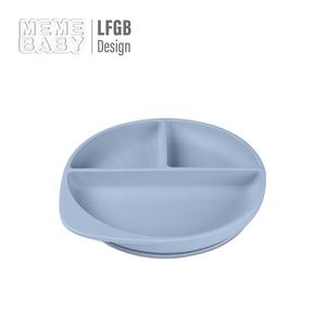 Plaque <span class=keywords><strong>de</strong></span> sevrage sans BPA divisée enfants salle à manger alimentation Silicone bébé plaque d'aspiration Platos pour enfants - Product Image 4