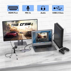 Tarjeta de Captura USB 3.0 a HDMI QGeeM, Dispositivo de Grabación de Video y Audio con Doble HDMI y 5 Puertos, 1080P 60fps HD Streaming Media - Product Image 3