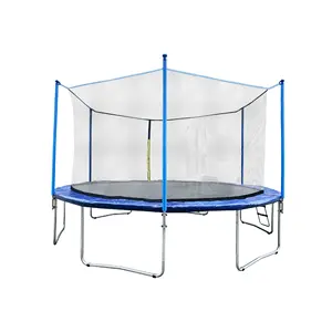 Large Trampoline For Child Customizable Fitness Trampoline With Ladder Trampoline Outdoor Kids