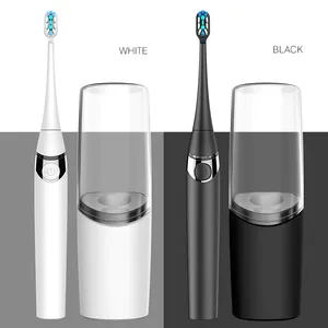 OEM Manufacturer Customized Portable Travel Business Electric Toothbrush Sonic Toothbrushes with Cup
