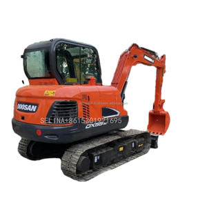 2019 Precio más barato Mini excavadora DOOSAN DX55 usada 5 toneladas mini excavadora Doosan pequeña Doosan dx55 dx60 - Product Image 3