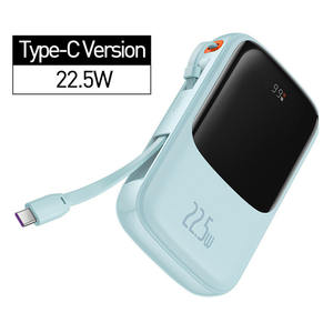 <span class=keywords><strong>Batterie</strong></span> <span class=keywords><strong>externe</strong></span> mini 10000mAh 20000mAh 22.5W avec câble intégré, chargeur de <span class=keywords><strong>batterie</strong></span> <span class=keywords><strong>externe</strong></span> pour iPhone 13 14 <span class=keywords><strong>Xiaomi</strong></span> Samsung Huawei - Product Image 4