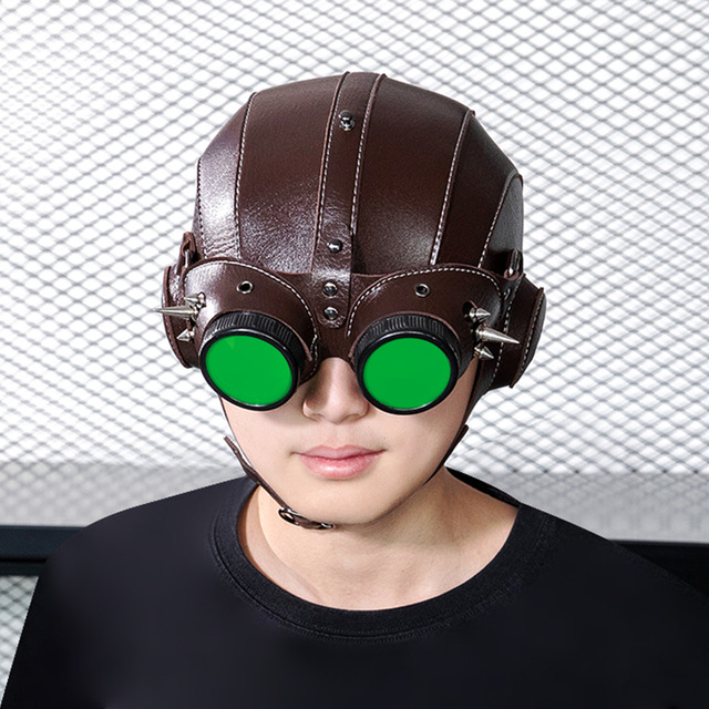 Antique Styled Mechanical pilot Hat Themed Cosplay Dressing Accessory Character Oem Service Overseas Goods Supply Flight Hat