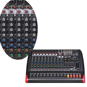 Sistema de dirección público para <span class=keywords><strong>dj</strong></span>, conjunto completo de mezclador de Audio híbrido estéreo de 10 canales - Product Image 3