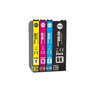 Cartouche d'encre compatible couleur premium INK-TANK 407XL T407 T407XL 407 XL pour imprimante <span class=keywords><strong>Epson</strong></span> WorkForce WF-<span class=keywords><strong>4745</strong></span> - Product Image 1