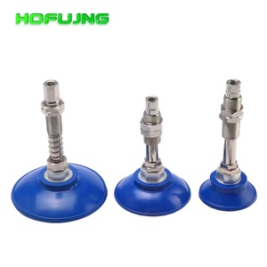 HOFUJNG SAF-30 Flat Rubber Single Layer <b>Suction</b> Cup Rubber 6cm Have Spring Industrial Silicone Rubber Vacuum <b>Suction</b> Cup - Product Image 5