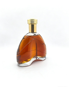 Bottiglia di Vetro Opaco da 700ml con Design a Onde e Tappo in Sughero, Bestseller Moderno per Whisky, Brandy, Rum, <span class=keywords><strong>Vodka</strong></span> - Product Image 6