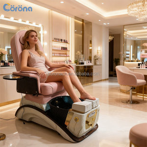Multifunktion aler elektrischer Pediküre-Stuhl mit <span class=keywords><strong>Massage</strong></span> und LED-Licht - Product Image 2