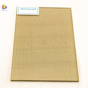 Trang trí an toàn nhiều lớp vải/dây dệt lưới Tempered Glass 3 + 3 4 + 4 cho khách sạn trang trí nội thất/tường - Product Image 2