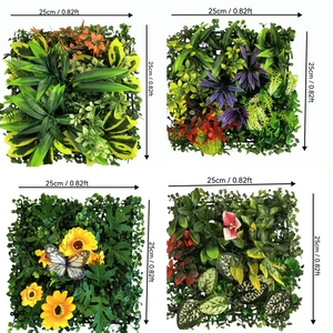 Plantas Artificiales Baratas para Interiores, Hojas Artificiales para Exteriores, Pared Verde Artificial, Enredadera Artificial para Pared Vegetal - Product Image 2