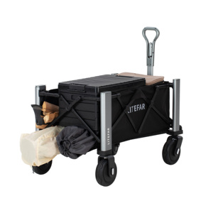 Vagoneta Motorizada <span class=keywords><strong>para</strong></span> Camping con Batería Intercambiable <span class=keywords><strong>de</strong></span> 24Ah, Motor <span class=keywords><strong>de</strong></span> 500W, Capacidad <span class=keywords><strong>de</strong></span> 330 lb, Control Remoto, <span class=keywords><strong>Carro</strong></span> Inteligente - Product Image 4
