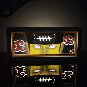 Veilleuse Lampe en papier 3D <span class=keywords><strong>de</strong></span> haute qualité Anime Sculpture en papier gravée au laser Expédition depuis l'entrepôt américain en 3 jours Décoration cadeau - Product Image 6