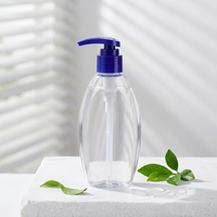 Botol pompa Losion bening 300ml kualitas tinggi sampo kosmetik Shower Gel botol pompa kosmetik