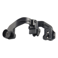 Adaptateur double fixation PVS-14 pour lunette de vision nocturne NVG J-arm avec profil tactique en aluminium réglable de haut niveau GZ24-0285