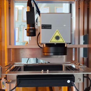 เครื่องแกะสลักเลเซอร์ UV ติดตำแหน่งอัตโนมัติขนาดเล็กสำหรับรหัส QR ที่ถูกต้อง/วันที่ผลิต/หมายเลข/โลโก้ - Product Image 4