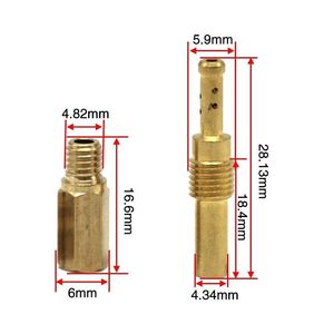 <span class=keywords><strong>Carburador</strong></span> N42421 para motocicleta, kit de Jet principal de piloto lento, para PWK <span class=keywords><strong>Keihin</strong></span> OKO CVK PWM Honda, N424-21, 10 Uds. - Product Image 6