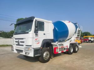 Camion malaxeur à béton Howo de 10 mètres cubes, haute performance, pour travaux de construction, cuve Q235, pièces italiennes PMP, diesel 340 ch, climatisation - Product Image 6