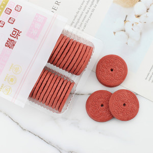 Matcha Red Velvet Chocolate Cocoa Pink Round Cookie Cake Baking Decoration Reusable Home Birthday - Product Image 3