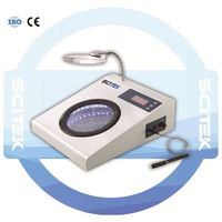 Compteur de colonies bactériennes semi-automatique SCITEK 0~999 avec grossissement 3x/9x, diamètre de plaque 115 mm, OEM disponible pour laboratoire