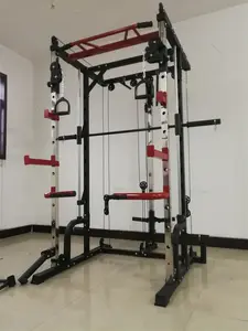 Oem Custom Commerciële Fitnessapparatuur Sterkte Machine Indoor Multi Functionele Smith Machine