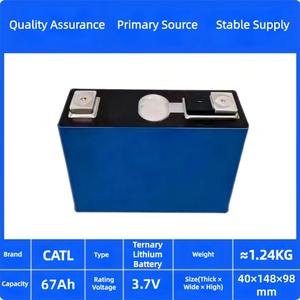 Литий-ионный призматический аккумулятор NMC 3.7В 67Ач, класс А, 2000+ циклов, для электромобилей, солнечных систем хранения энергии, электроскутеров - Product Image 2