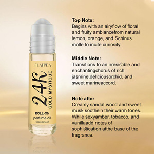 น้ำหอมกลิ่นลูกบอลทองคำลึกลับ 24K ใหม่ กลิ่นหอมติดทนนาน ปราศจากแอลกอฮอล์ ขายส่งมีจำหน่าย - Product Image 2