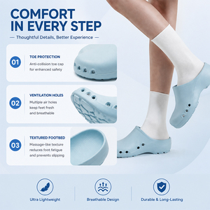 <span class=keywords><strong>Zuecos</strong></span> Médicos ANNO con Logotipo Personalizado, Soporte para el Arco del Pie, Zapatos de Enfermería de EVA, OEM ODM, <span class=keywords><strong>Zuecos</strong></span> Profesionales para Trabajo Hospitalario - Product Image 2