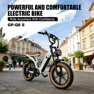Vélos électriques rapides Greenpedel avec pédales de vélo, vélo électrique à pneus larges, moteur à moyeu sans balais 48V, vélos électriques 500W - Product Image 2