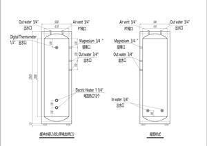 Jinbang يمكن تخصيص 200 لتر من خزان المياه الساخنة العزل التخزين بوفر - Product Image 6
