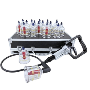 ชุดถ้วยครอบแก้วสุญญากาศคุณภาพดีที่สุดจากจีน บรรจุในกล่องอลูมิเนียม สำหรับการครอบแก้วจุดฝังเข็มแบบจีน - Product Image 5