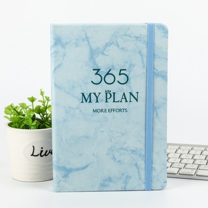 Agenda mensuel de luxe imprimé en gros, format A5, almanach, carnets, couverture rigide personnalisée en cuir, planificateurs de mariage, papeterie - Product Image 4