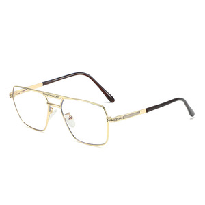 <strong>2026</strong> Vintage Casual Metal Full-Rim Blue Light Blocking Men's <strong>Eyeglasses</strong> - Product Image 3