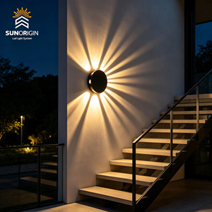 Lámpara de Pared LED Minimalista para Exteriores, Iluminación de Pasillo de Entrada, Lámpara de Cabecera para Dormitorio, Lámpara LED Impermeable IP65 - Product Image 4