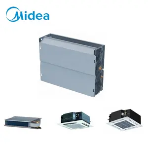 Motor de ventilador inteligente AC 250 CFM 2.72kw para teto e piso, série Midea, 2 tubos, 4 fileiras, 220-240/1/50, unidade de ventiloconvector para escolas