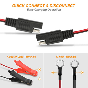 Sửa Chữa Và Bảo Trì Ắc Quy Bộ Sạc Ắc Quy 5A Với Màn Hình <span class=keywords><strong>LCD</strong></span> Bộ Sạc Ắc Quy Axit Chì 6V/12V Sạc Xe Hơi Công Suất Cao - Product Image 6