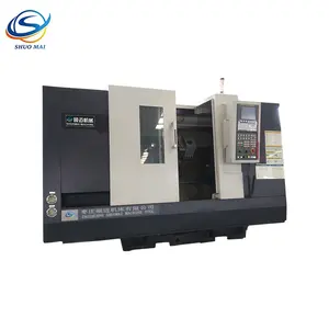 Lineaire Rail Fanuc Systeem Slant Bed Cnc Draaibank Machine TCK66A Voor Hoge Precisie Draaien Metalen