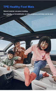 Luxe personnalisé noir TPE ensemble complet tapis de voiture accessoires intérieurs tapis de sol pour <span class=keywords><strong>2014</strong></span>-2020 <span class=keywords><strong>Audi</strong></span> <span class=keywords><strong>A3</strong></span> <span class=keywords><strong>Sportback</strong></span> - Product Image 5