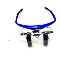 Loupes dentaires ergonomiques SOCO 45 °   Loupes dentaires inclinées SCE300 3/4/5/6x avec lumière pour correction de posture et IPD réglable
