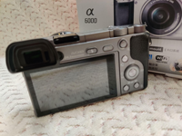 Kamera Mirrorless S-ony A6000 24.3MP APS-C, Lensa 16-50mm Opsional, Siap Kirim, Bekas