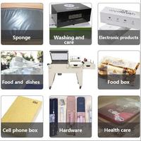 Machine d'emballage manuelle pour film rétractable, machine de découpe et de scellage automatique pour film thermorétractable