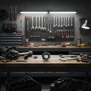 Écrou hexagonal FG 179 S16 15 mm pour outil de réparation automobile - Product Image 3