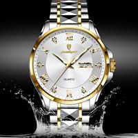 POEDAGAR 883 acero inoxidable de lujo Top hombres reloj de pulsera nuevo multifuncional impermeable luminoso manos reloj de cuarzo para hombres