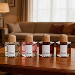 Juego de Difusores de Aromas de Vidrio Redondos de Lujo para Decoración Moderna del Hogar, Venta al Por Mayor, Marca Privada, Juego de Regalo Premium Realista con Caja - Product Image 4