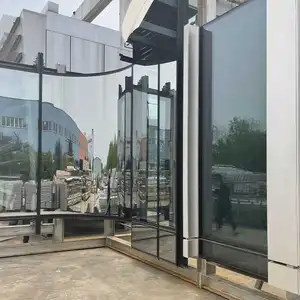 カーテンウォール用透明ローeダブルソーラーコーティングガラスパネルシート